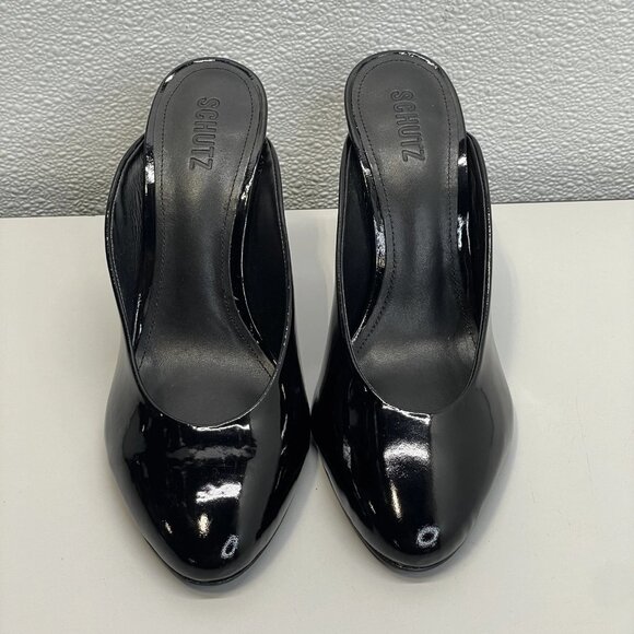Schutz “Geraldine” Women’s Strapless Pumps – Black (Size 10B) - Picture 7 of 8